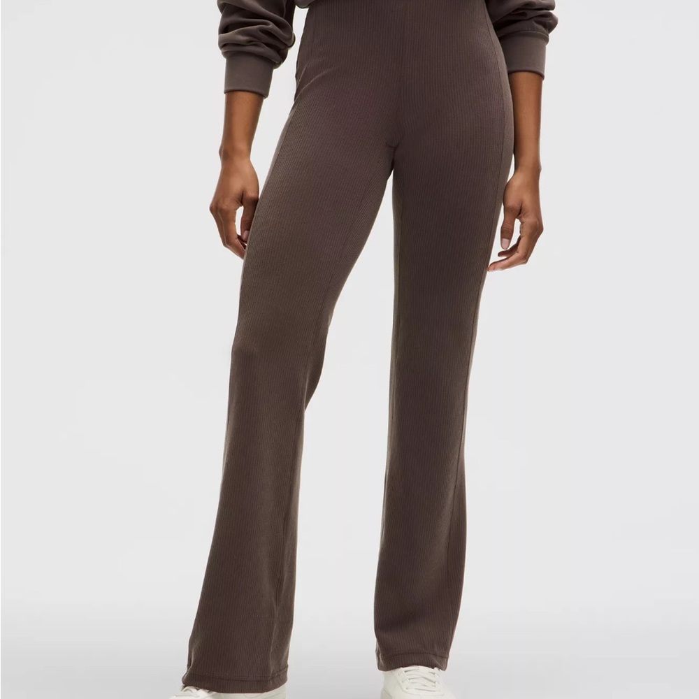 Lululemon Ribbed Softstreme Flared Pants
